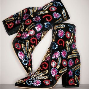 Loeffler Randall Isla sequin boot
